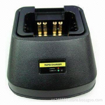 Two-way Radio Battery Charger, Measures 115 x 136 x 66mm, with UL/cUL and CE Marks